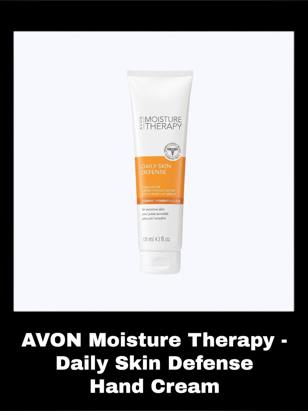 AVON Moisture Therapy - Daily Skin Defense Hand Cream